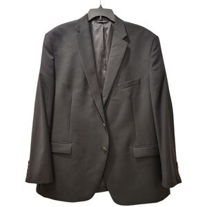 Ralph Lauren Men's Blazer, Black, 100% Wool, 48R